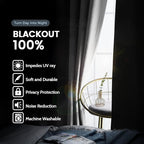SimpleHome 100% Blackout Curtains - Image 2