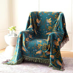 MSGKV Boho Throw Blanket 50"x60" Cotton Blanket - Image 2