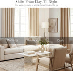 PONY DANCE Beige Blackout Curtains - Image 7