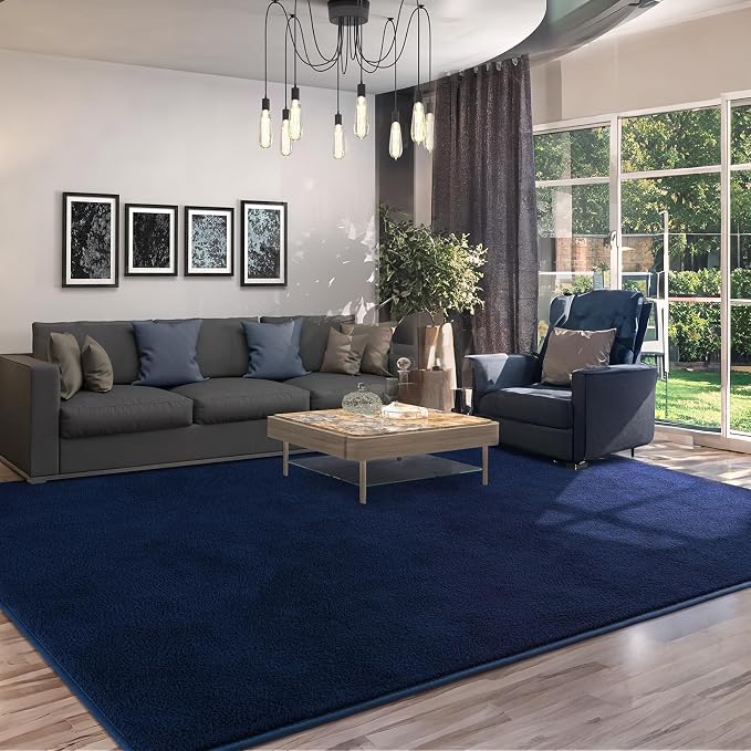 AROGAN Modern Shag Area Rug for Living Room, 5x7 Feet Washable Rugs for Bedroom - Image 6