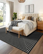 Latte&Fog 8x10 Area Rugs for Living Room, Large Modern Abstract Washable Rug - Image 4