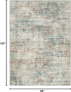 8x10 Area Rugs Washable Rug: Large Modern Abstract Living Room Rug Soft - Image 2