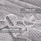 Exclusivo Mezcla Fleece Bed Blanket Queen Size, Super Soft and Warm Blankets - Image 6