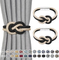 NICEEC 2 Pack Mini Magnetic Curtain Tiebacks Nordic Simple Style Drape Tie by NICEEC