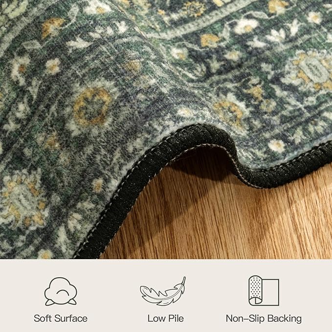 Lofus 5x7 Area Rug for Living Room, Soft Boho Carpets for Bedroom Dining Room - Image 7