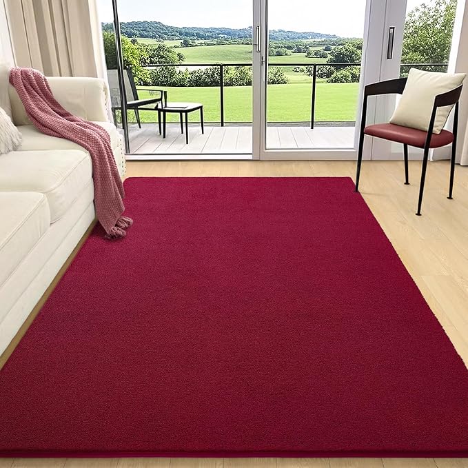 AROGAN Modern Shag Area Rug, 6x9 Feet Washable Bedroom Carpet, Plush Memory - Image 7