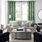 Topfinel Floral Two Pages Curtains 84 Inches Long Drapes, Vintage French - Image 5