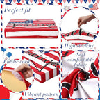 Newwiee 8Pcs Patio Cushion Covers Stretch Outdoor Cushion Cover Replacement - Image 3