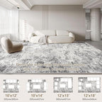 UERMEI 10x14 Area Rug Living Room Rugs - Image 2