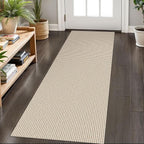 KOZYFLY Runners for Hallways 2x6 ft Washable Kitchen Runner Non Slip Rubber by KOZYFLY