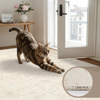 6x9 Area Rugs for Living Room: Vintage Boho Neutral Washable Rug Indoor Soft - Image 7