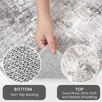 IOHOUZE Abstract Runner Rug 2x6 Ft Washable Runners - Image 6