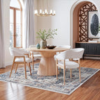 5x7 Living Room Area Rugs: Washable Non-Slip Stain Resistant Rug - Image 2