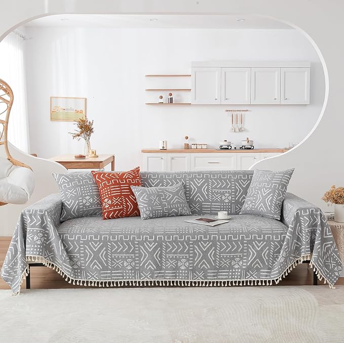 HANDONTIME Bohemian Couch Cover by HANDONTIME