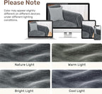 Sectional Couch Covers, 2 Pieces Washable L Shaped Couch Covers Sofa Blanket - Image 8
