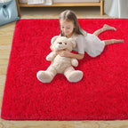 Pionblank 9x12 Area Rug for Living Room, Shag Large Rug for Bedroom, Soft Furry - Image 8
