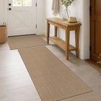 KOZYFLY Area Rug Runner Sets of 2 Pcs 2x3 and 2x6 Washable Kitchen Rugs Non - Image 8