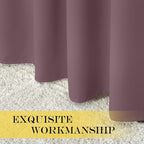 NICETOWN Dry Rose Doorway Curtains Elegant & Luxury - Image 6