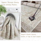 7x9 Machine Washable Non Slip Vintage Area Rugs - Image 5