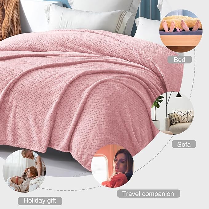Exclusivo Mezcla Fleece Queen Size Blanket - Image 3