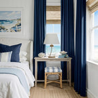 RYB HOME Navy Blue 100% Blackout Curtains - Image 2