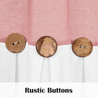 FRAMICS Farmhouse Cotton Linen Curtains - Image 3