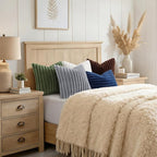 decorUhome Cozy Faux Fur Throw Pillow Covers 16x16 Set of 2 Decorative Soft - Image 4