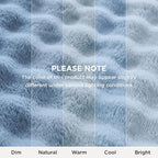 Bedsure 3D Fleece Bubble Blanket - Image 9