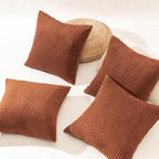 Topfinel Decorative Terracotta Throw Pillow Covers Cushion Cases, Rustic Fall - Image 4