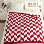 Snuggle Sac Christmas Red Blankets - Image 2
