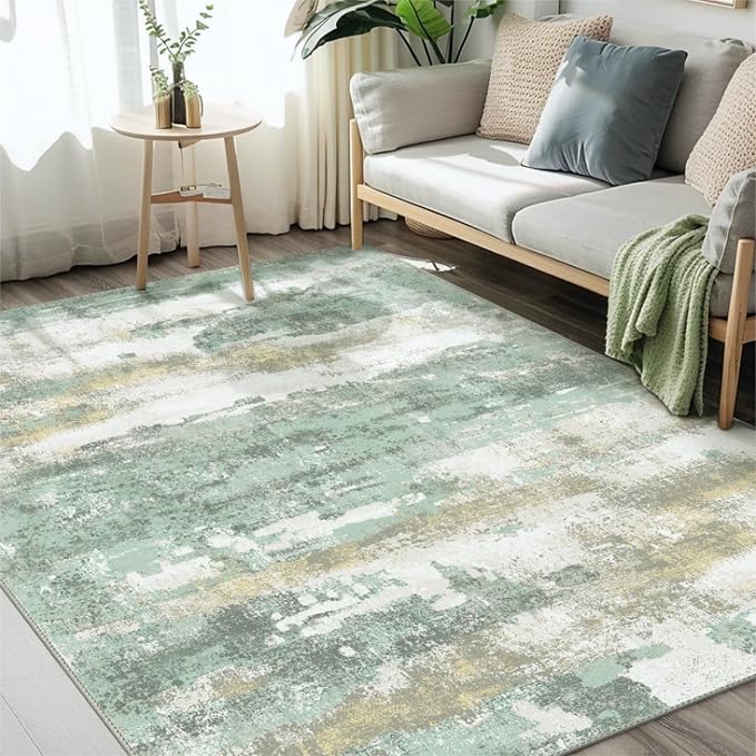 BEIMO 3x5 Rugs for Entryway Entrance Kitchen, Machine Washable Modern Abstract by BEIMO
