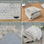 8x10 Area Rug Non Slip Boho Large Rug Entryway Indoor Mat Machine Throw Bedside - Image 6