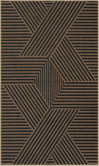 Lahome Enfys Modern Geometric Outdoor Easy Jute Rug, 3x5 Indoor Outdoor Rugs - Image 6