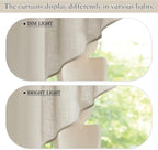 RYB HOME Window Topper Curtains - Image 5