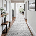 3x18 Washable Kitchen Runner Rug: Modern Moroccan Runners - Image 9