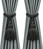 Fenghuangwu 6 Pack Curtain Tie Backs Rope Tassels - Image 4