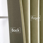 MIULEE Velvet Curtains 96 inches 2 Panels - Image 5