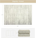 Srugn Washable Rugs 5x7 Area Rugs - Image 2