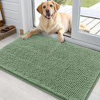 OLANLY Dog Door Mat for Muddy Paws 36x24, Absorbs Moisture and Dirt, Absorbent by OLANLY