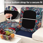 hyha 12Pcs Patio Cushion Covers, Stretch Outdoor Couch Cushion Covers - Image 4