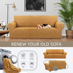 KEKUOU Stretch Sofa Cover Slipcover ，Couch Covers - Image 3