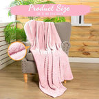 Buryeah 12 Pcs Flannel Throw Blanket Bulk 50 x 60 in Sleepover Blanket Outdoor - Image 2