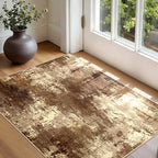 Washable Area Rugs 3'x5' Non-Slip Modern Abstract Soft - Image 3