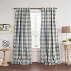 Elrene Home Fashions Farmhouse Living Grainger Buffalo-Check Blackout Window by ElreneHomeFashions