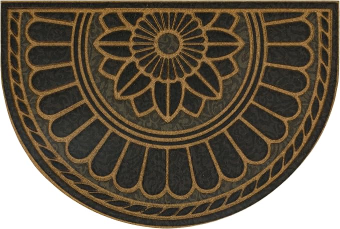 Mohawk Home Swirl Style Casual Ornamental Charcoal 2' X 3' All Weather Outdoor by MohawkHome