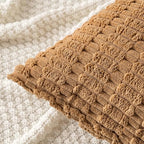 MIULEE Pack of 2 Corduroy Decorative Throw Pillow Covers 16x16 Inch Soft Boho - Image 5