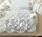 Great Bay Home Reversible Patchwork Sofa Cover - Image 4