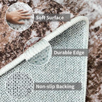 2x3 Small Washable Area Rug: Non-Slip Indoor Door Mat - Image 5