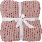Bigacogo Chunky Knit Throw Blanket - Image 7