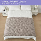 Bigacogo Chunky Knit Throw Blanket - Image 3